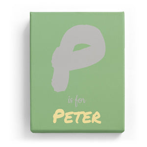 P is for Peter - Artistic