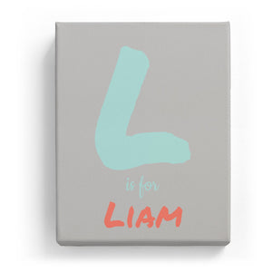 L is for Liam - Artistic