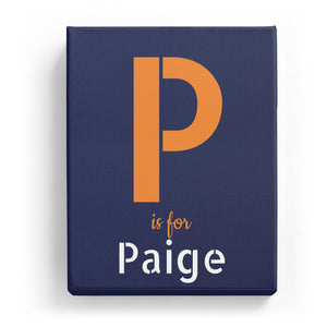 P is for Paige - Stylistic