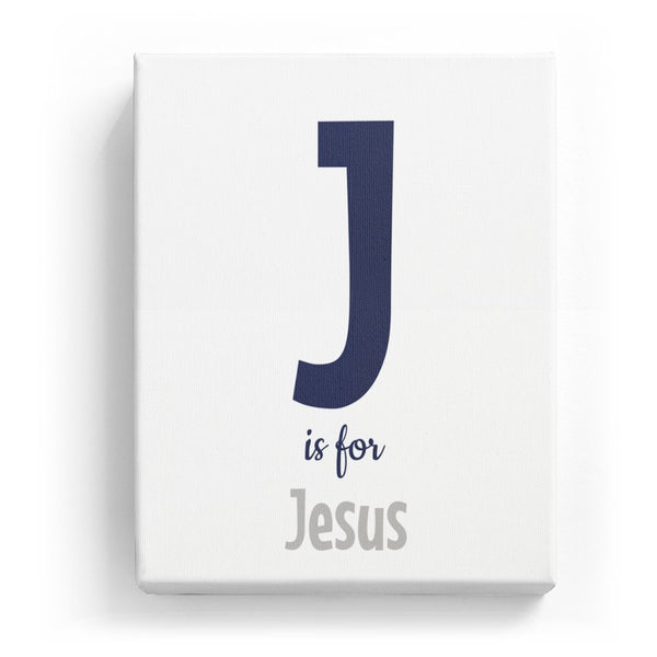 J is for Jesus - Cartoony