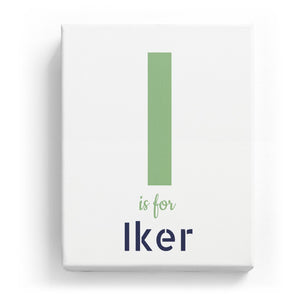 I is for Iker - Stylistic