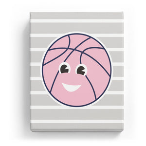 Basketball with a Face (Mirror Image)