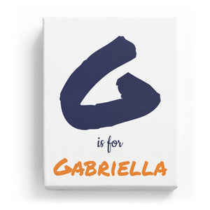 G is for Gabriella - Artistic