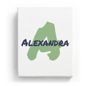 Alexandra Overlaid on A - Artistic