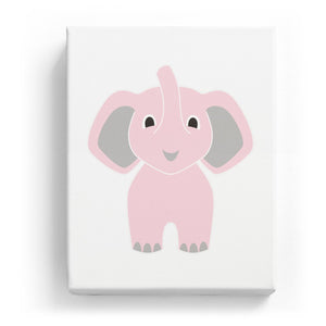 Adorable Elephant - No Background (Mirror Image)