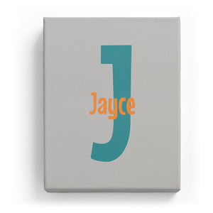 Jayce Overlaid on J - Cartoony