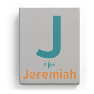 J is for Jeremiah - Stylistic