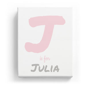 J is for Julia - Artistic