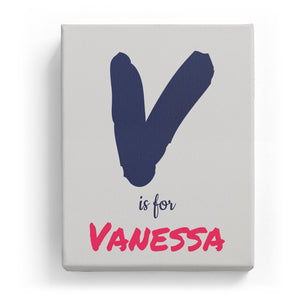 V is for Vanessa - Artistic