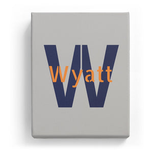 Wyatt Overlaid on W - Stylistic