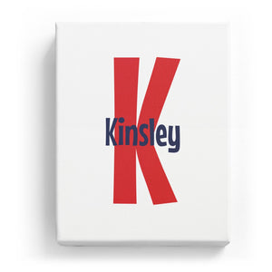 Kinsley Overlaid on K - Cartoony