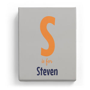 S is for Steven - Cartoony