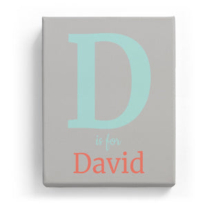 D is for David - Classic