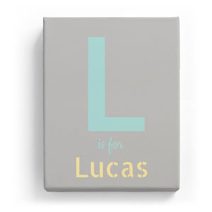 L is for Lucas - Stylistic