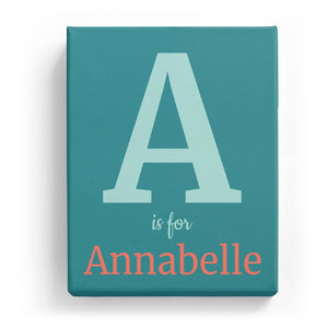 A is for Annabelle - Classic
