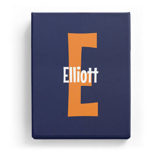 Elliott Overlaid on E - Cartoony