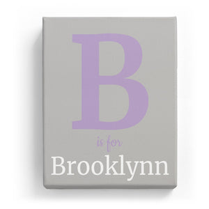 B is for Brooklynn - Classic