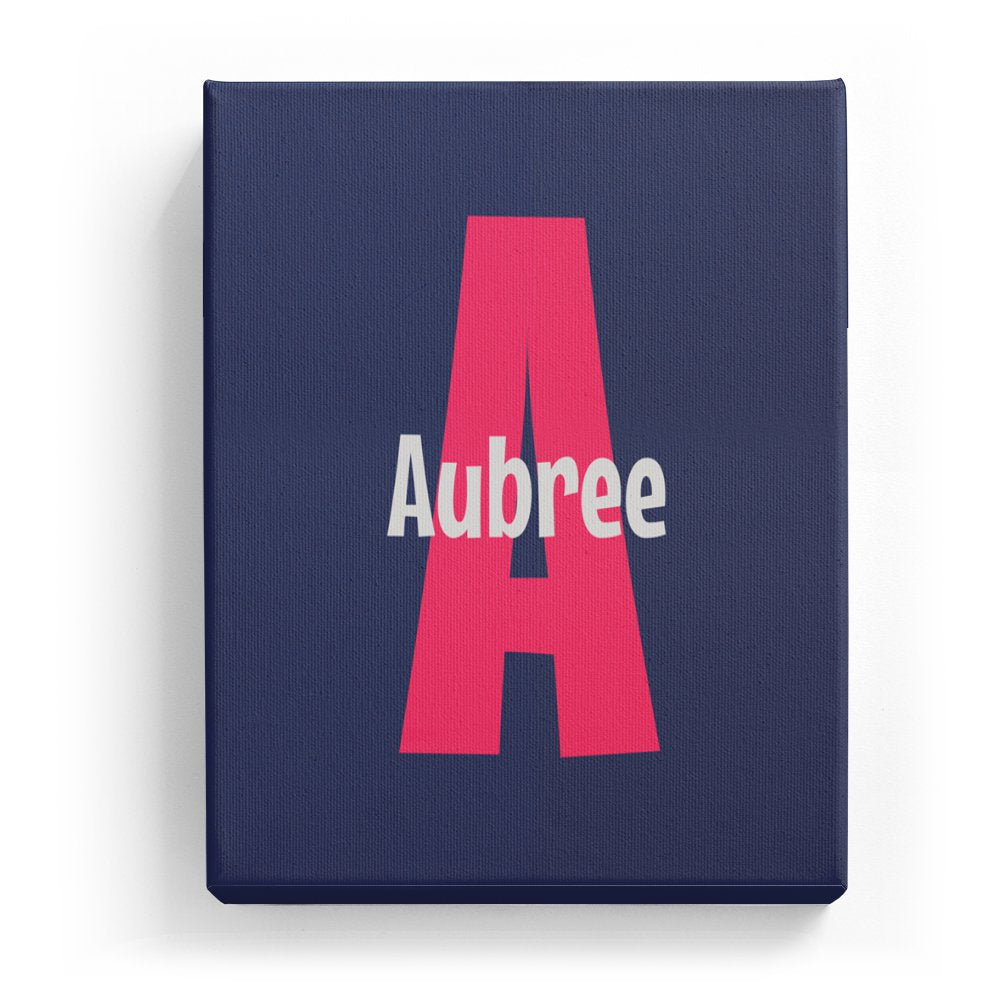 Aubree's Personalized Canvas Art