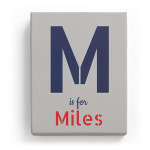 M is for Miles - Stylistic
