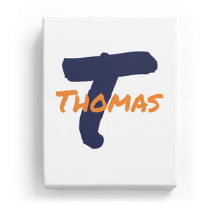 Thomas Overlaid on T - Artistic