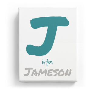 J is for Jameson - Artistic