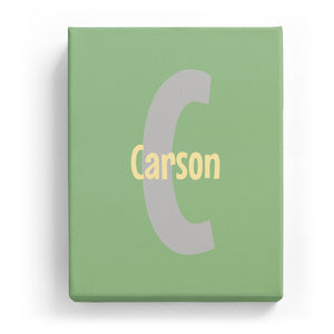 Carson Overlaid on C - Cartoony