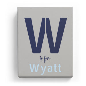 W is for Wyatt - Stylistic