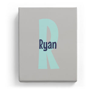 Ryan Overlaid on R - Cartoony