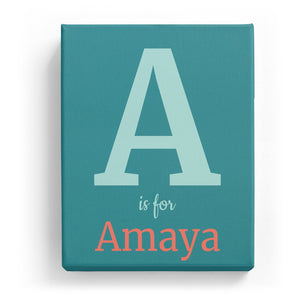 A is for Amaya - Classic