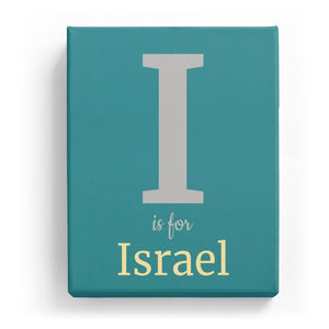 I is for Israel - Classic