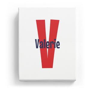 Valerie Overlaid on V - Cartoony