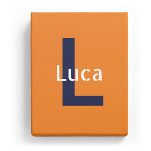 Luca Overlaid on L - Stylistic