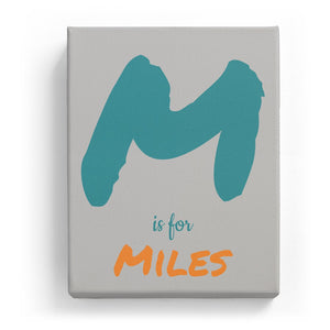 M is for Miles - Artistic