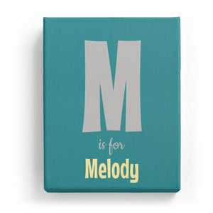 M is for Melody - Cartoony