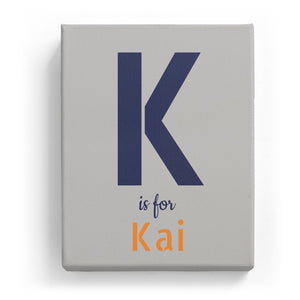 K is for Kai - Stylistic