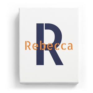 Rebecca Overlaid on R - Stylistic