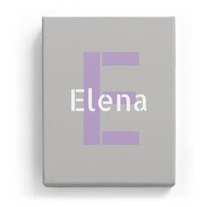 Elena Overlaid on E - Stylistic