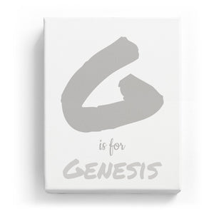 G is for Genesis - Artistic