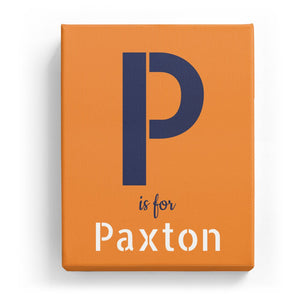 P is for Paxton - Stylistic