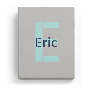 Eric Overlaid on E - Stylistic