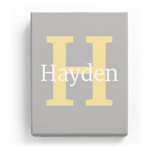 Hayden Overlaid on H - Classic