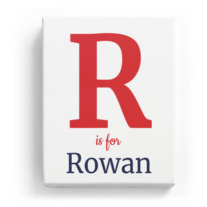 R is for Rowan - Classic