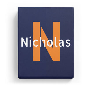 Nicholas Overlaid on N - Stylistic