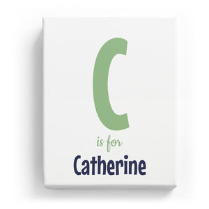 C is for Catherine - Cartoony