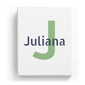 Juliana Overlaid on J - Stylistic