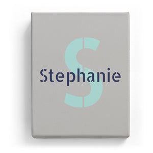 Stephanie Overlaid on S - Stylistic