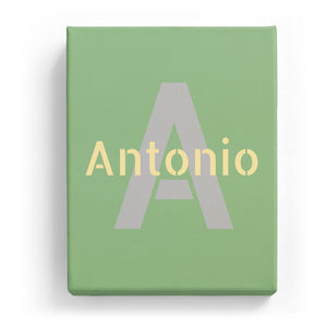 Antonio Overlaid on A - Stylistic