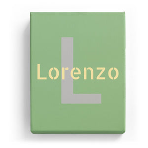 Lorenzo Overlaid on L - Stylistic