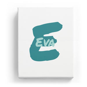 Eva Overlaid on E - Artistic