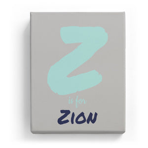 Z is for Zion - Artistic